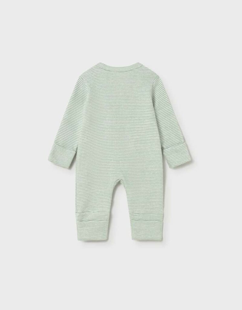 Mayoral Mint Striped Romper