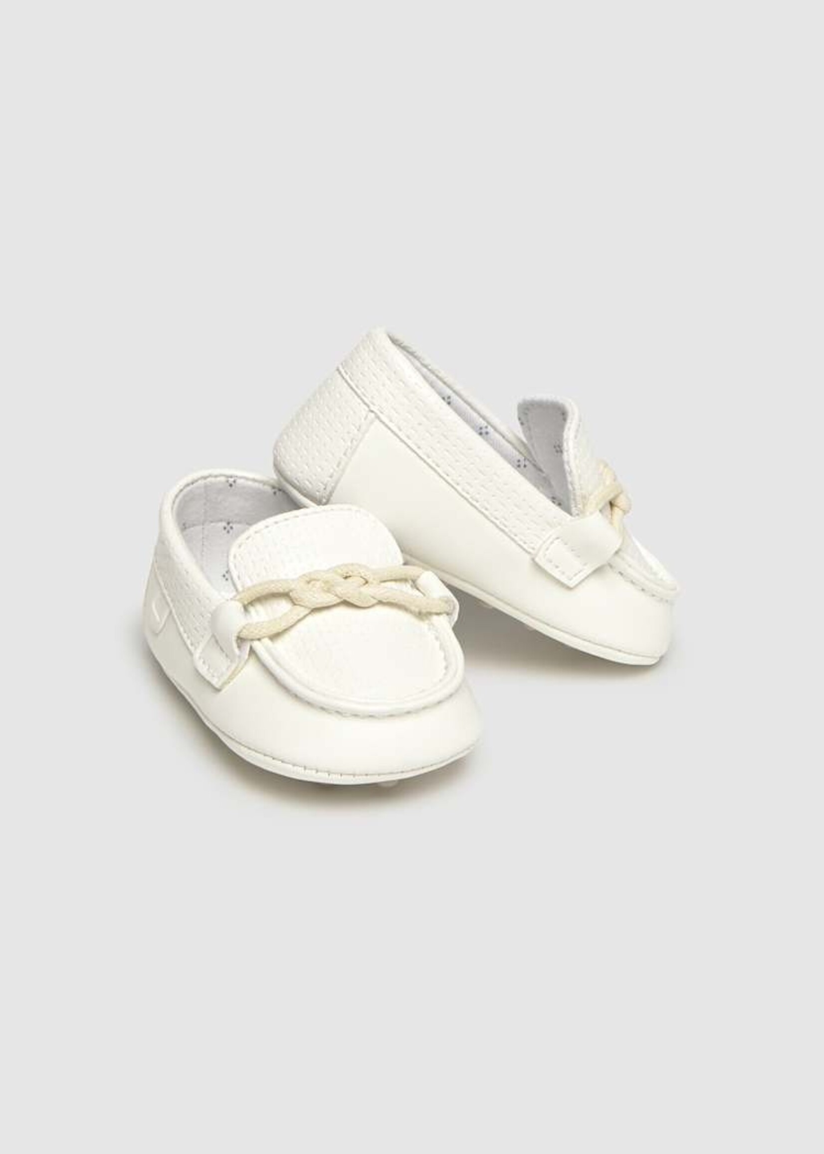 Mayoral Boys White Moccasins