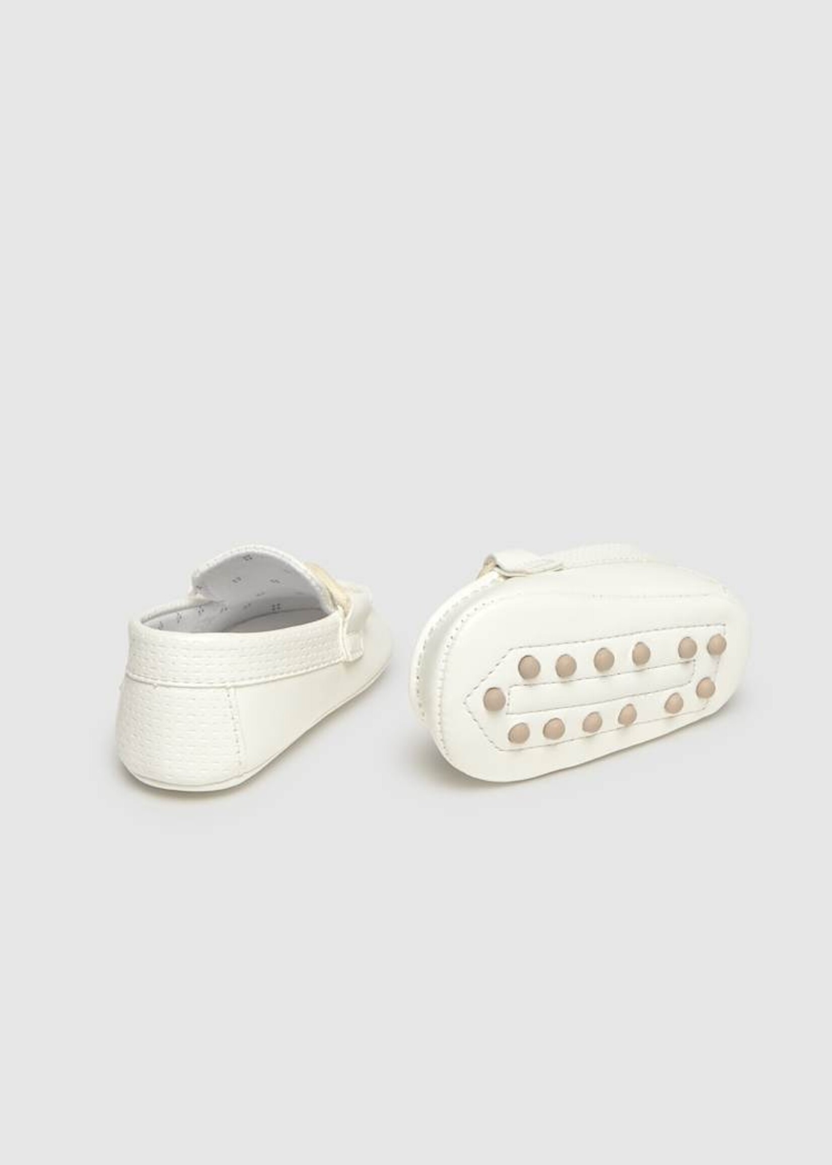 Mayoral Boys White Moccasins