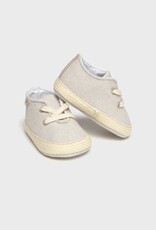 Mayoral Boys Linen Cream Shoes