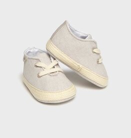 Mayoral Boys Linen Cream Shoes