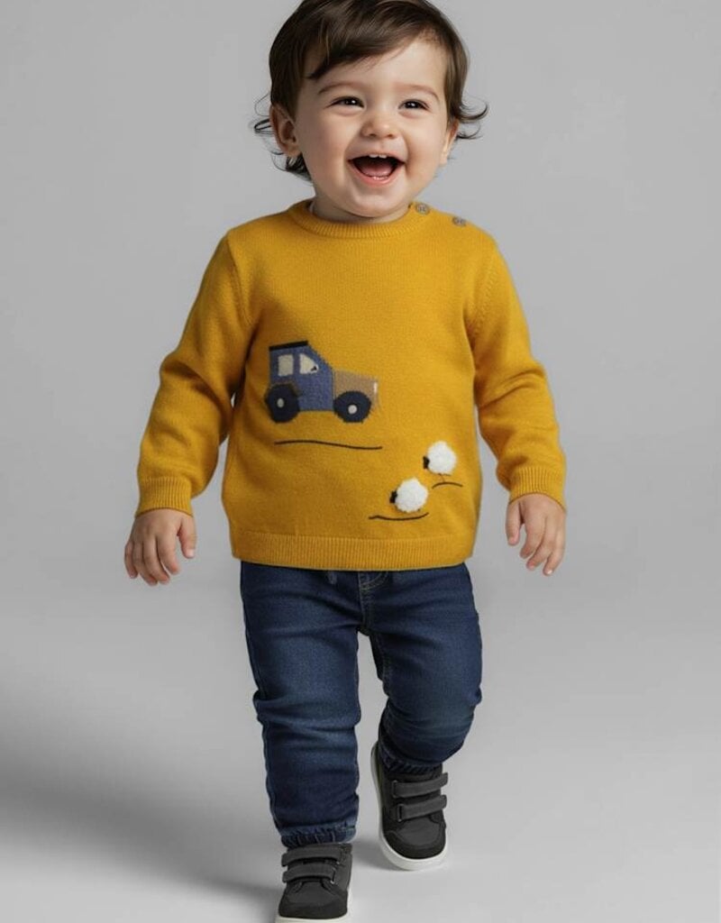 Mayoral Baby Boy Soft Denim Jogger Pants Dark