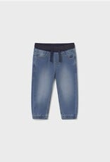 Mayoral Baby Boy Soft Denim Jogger Pants Medium