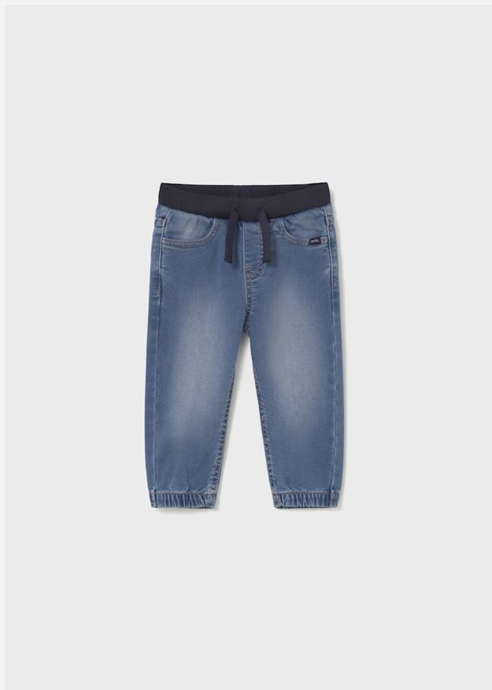 Mayoral Baby Boy Soft Denim Jogger Pants Medium