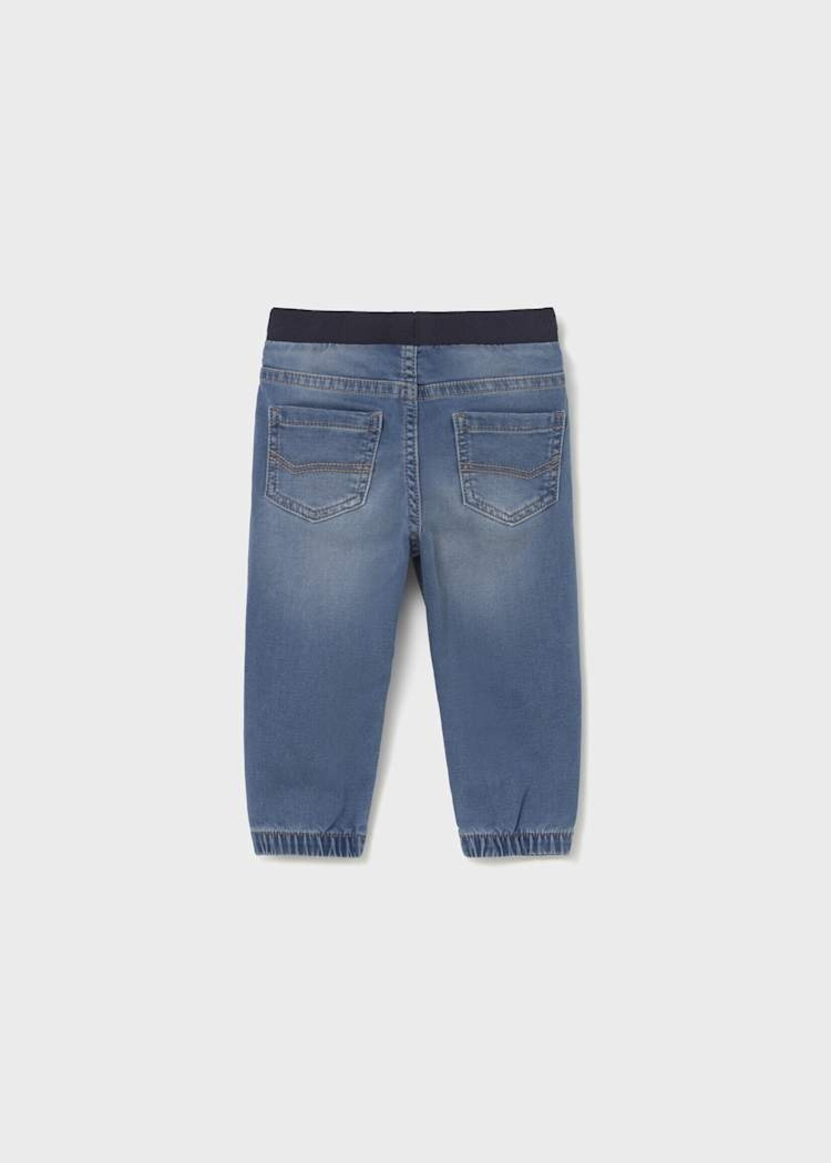 Mayoral Baby Boy Soft Denim Jogger Pants Medium