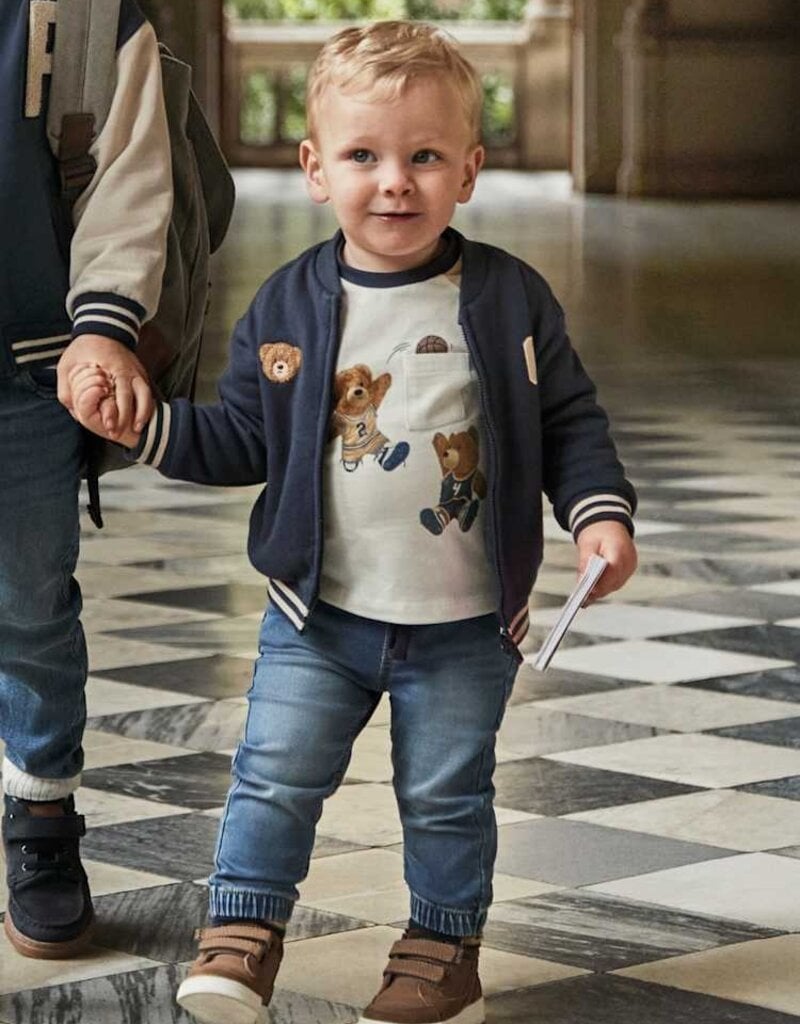 Mayoral Baby Boy Soft Denim Jogger Pants Medium