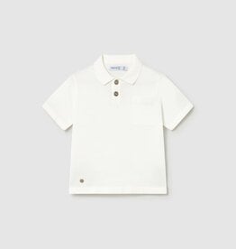 Mayoral Baby Boy S/S Polo Cream