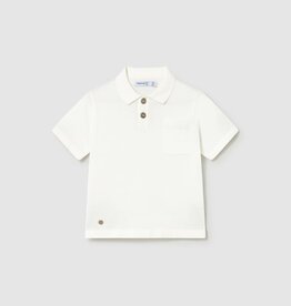 Mayoral SALE Baby Boy S/S Polo Cream