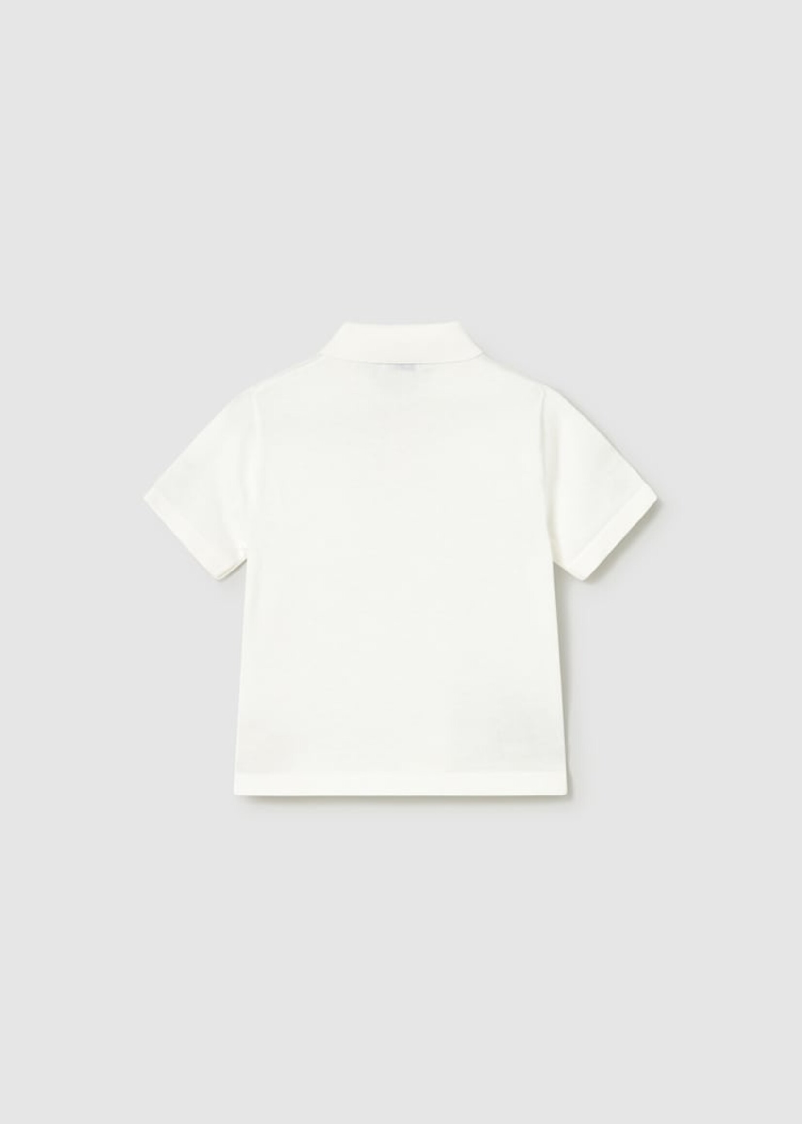 Mayoral Baby Boy S/S Polo Cream