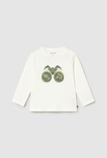 Mayoral Baby Boy L/S Cream Tee w/Binoculars Print