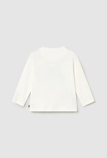 Mayoral Baby Boy L/S Cream Tee w/Binoculars Print