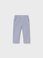 Mayoral SALE. Baby Boy Capri Blue Seersucker Pants