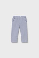 Mayoral Baby Boy Capri Blue Seersucker Pants