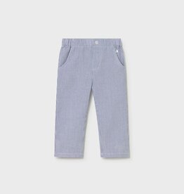 Mayoral SALE Baby Boy Capri Blue Seersucker Pants