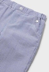 Mayoral Baby Boy Capri Blue Seersucker Pants