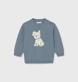 Mayoral Baby Boy Jade Puppy Sweater