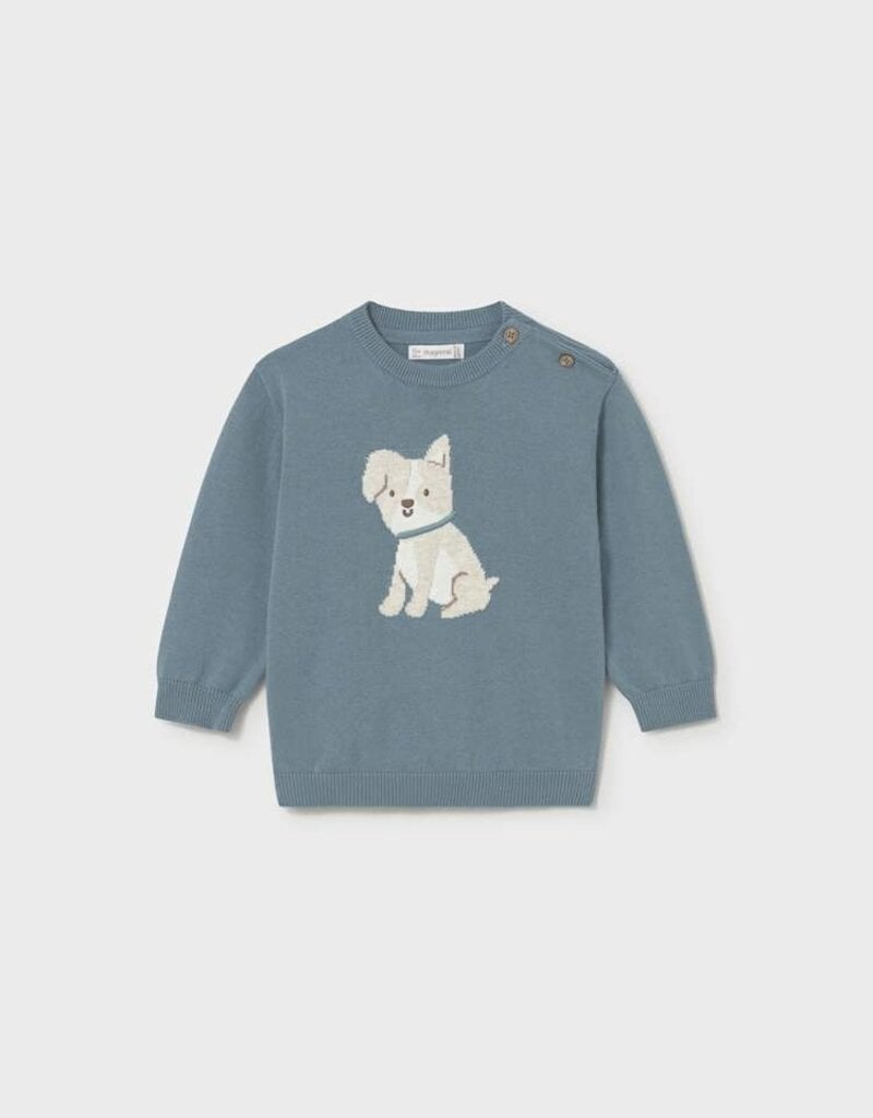 Mayoral Baby Boy Jade Puppy Sweater