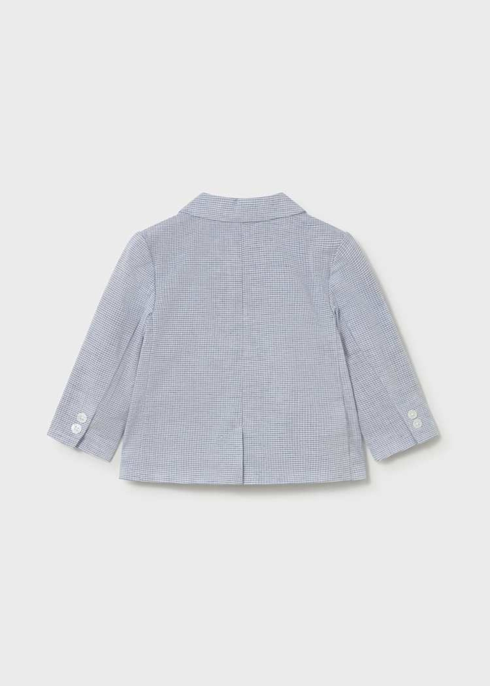 Mayoral Baby Boy Capri Blue Linen Jacket