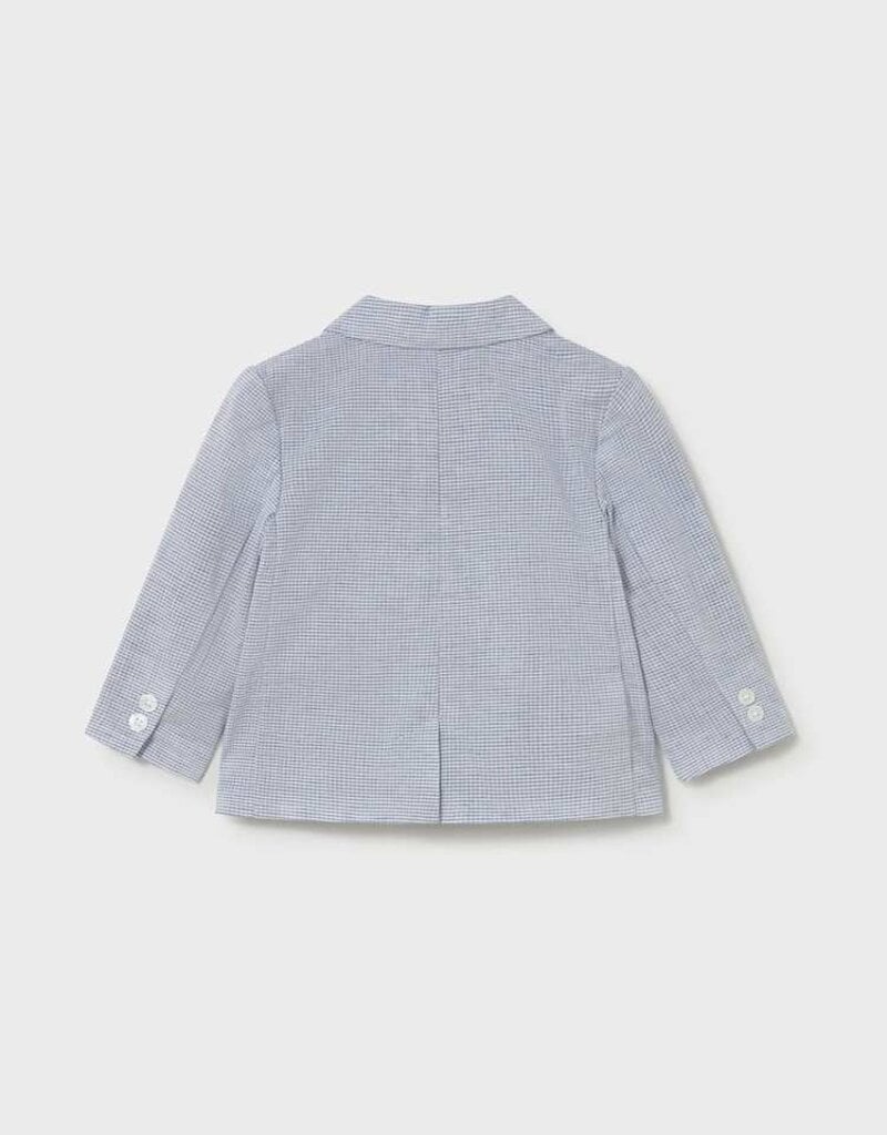 Mayoral Baby Boy Capri Blue Linen Jacket