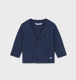 Mayoral Baby Boy Navy Blue Knit Jacket