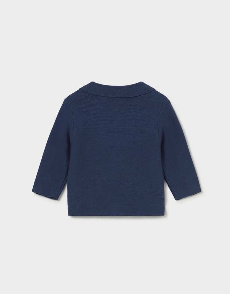 Mayoral Baby Boy Navy Blue Knit Jacket