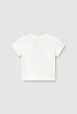 Mayoral Baby Boy White S/S Tee w/Puppy Print