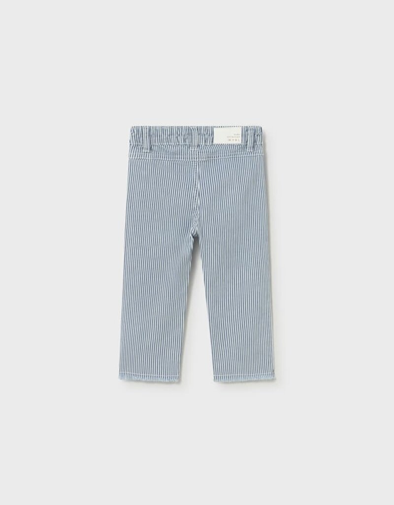 Mayoral Baby Girl Blue Stripe Jeans