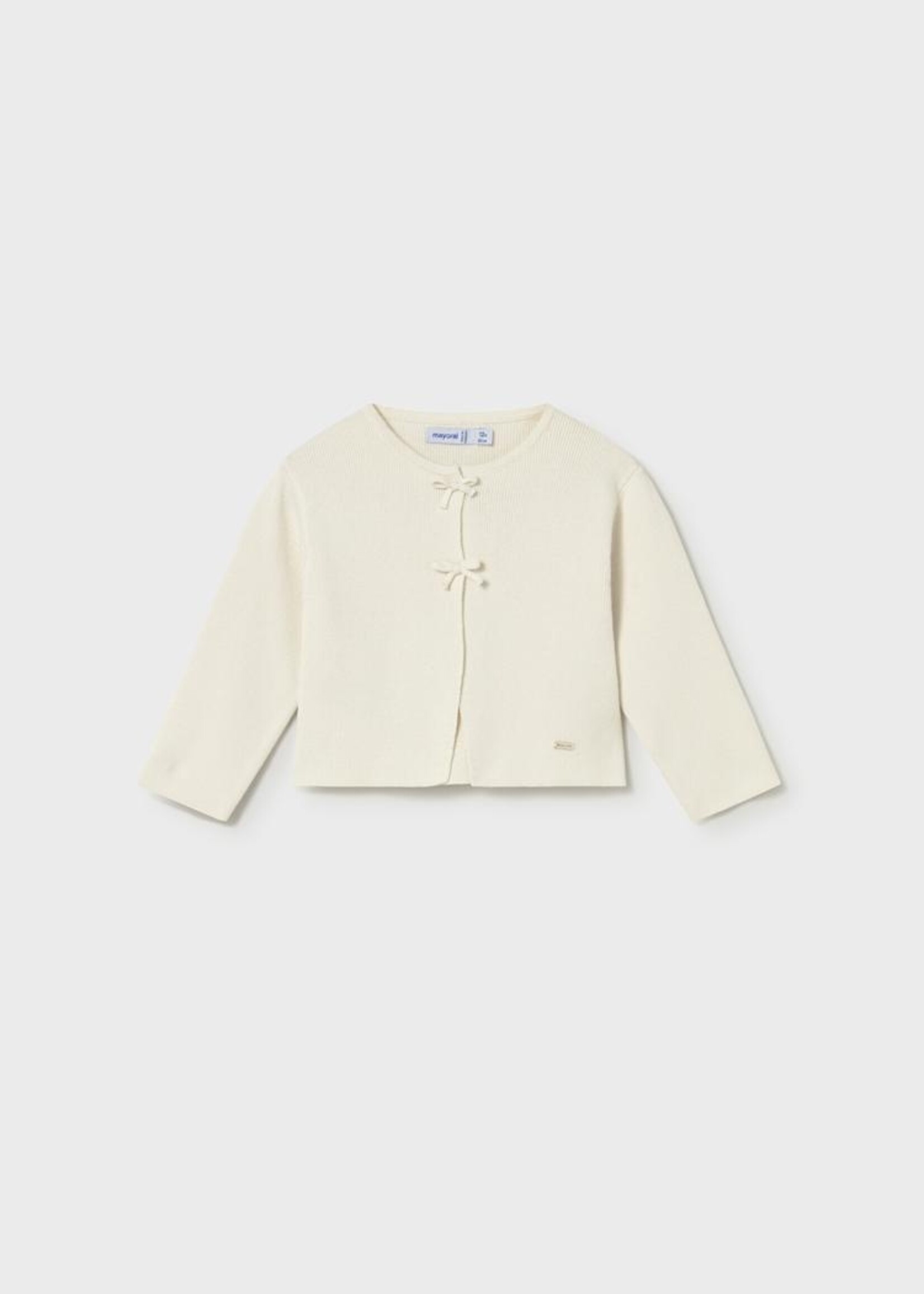 Mayoral Baby Girl Cream Knit Cardigan