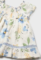 Mayoral Baby Girl Sky Flowered Print Dress