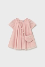 Mayoral Baby Girl Peony Tulle Dress w/Purse