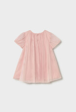 Mayoral Baby Girl Peony Tulle Dress w/Purse