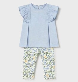 Mayoral Baby Girl Sky Blue Legging Set