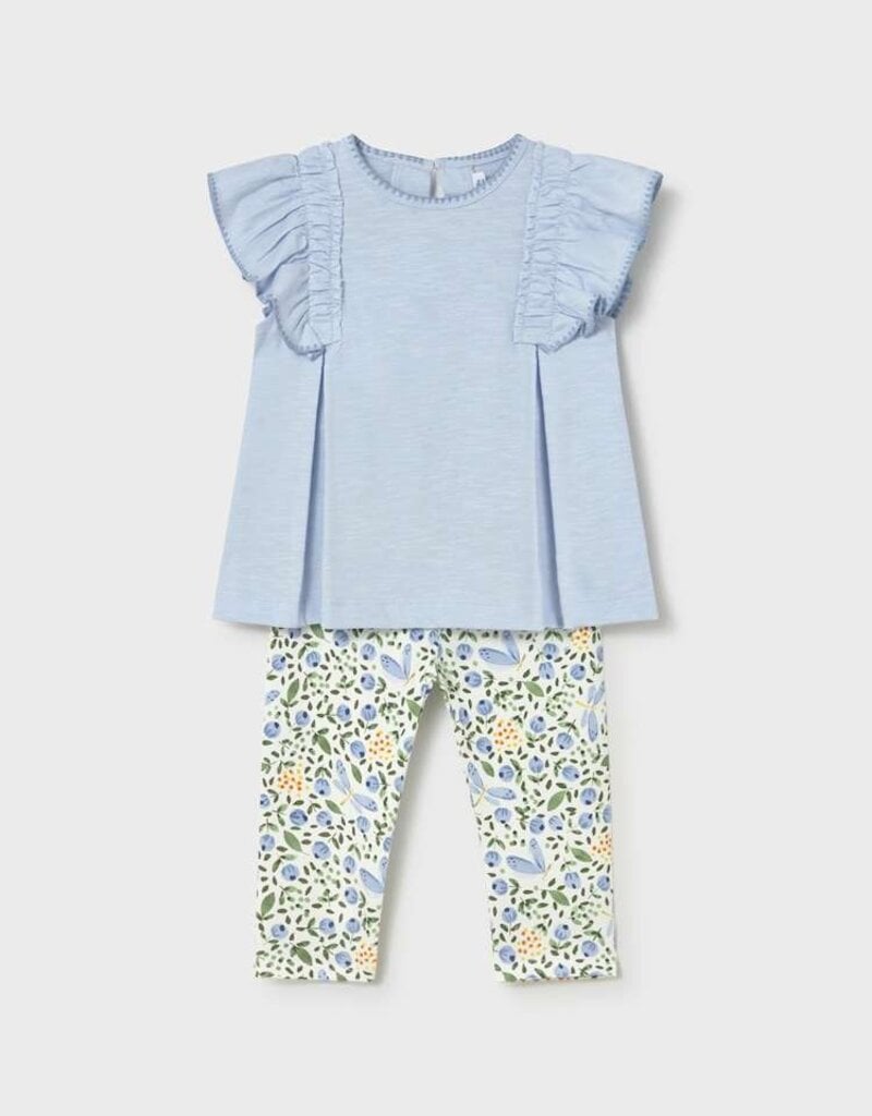 Mayoral Baby Girl Sky Blue Legging Set