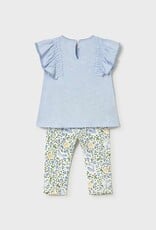 Mayoral Baby Girl Sky Blue Legging Set