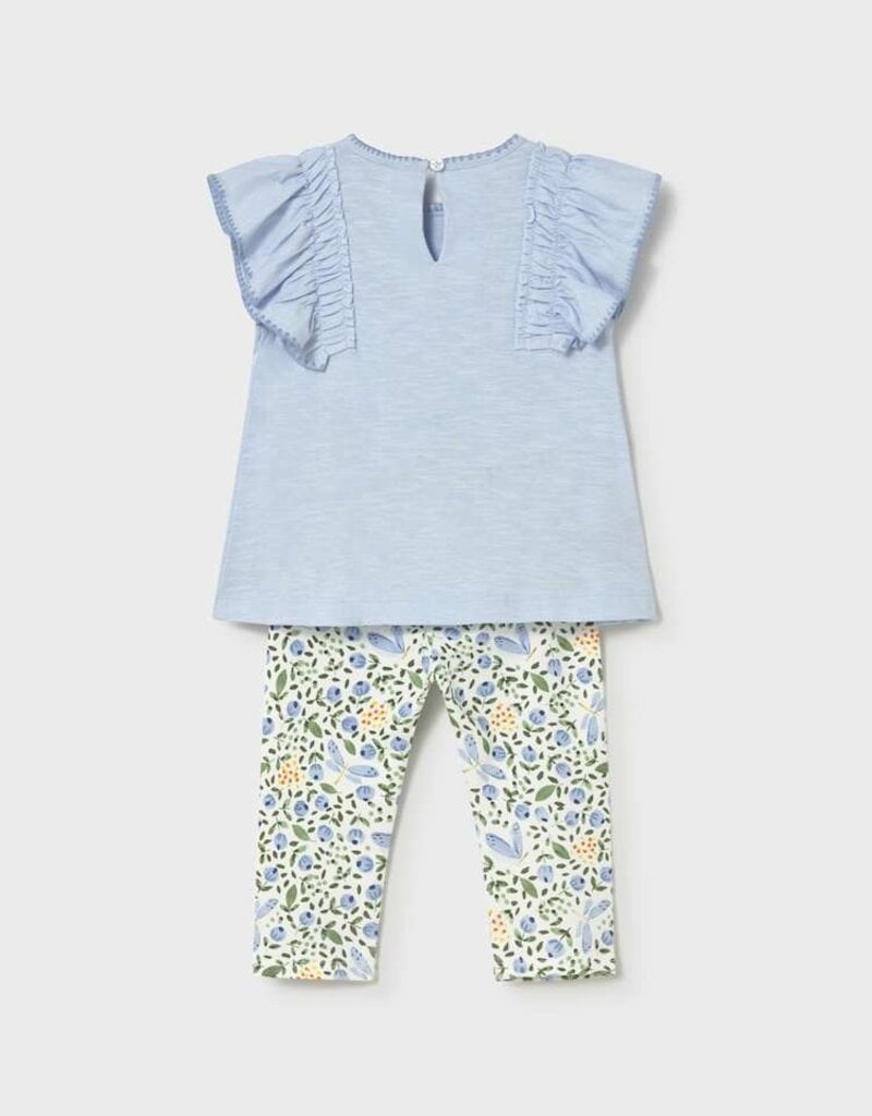 Mayoral Baby Girl Sky Blue Legging Set
