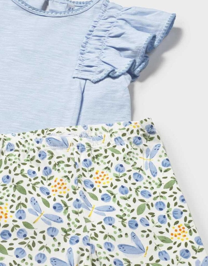 Mayoral Baby Girl Sky Blue Legging Set