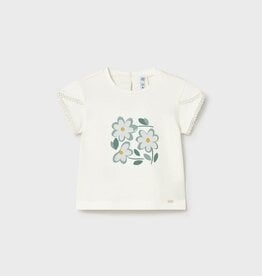 Mayoral SALE Baby Girl Daisy Print S/S Tee