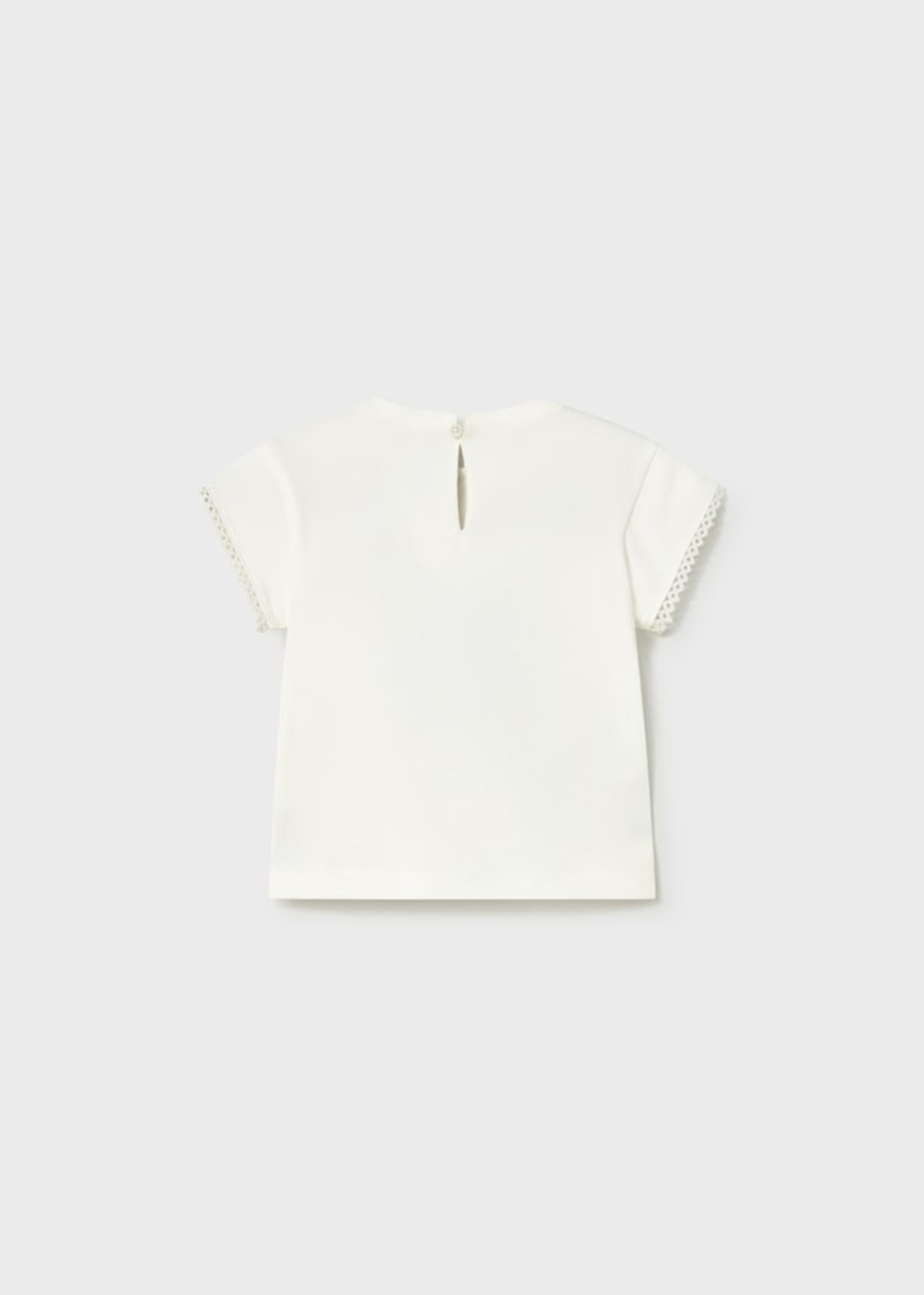 Mayoral Baby Girl Daisy Print S/S Tee