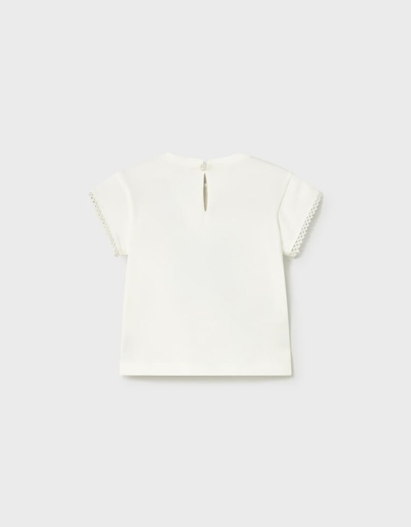 Mayoral Baby Girl Daisy Print S/S Tee