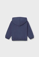 Mayoral Baby Boy Ocean Zip up Hoodie w/Hippo Applique