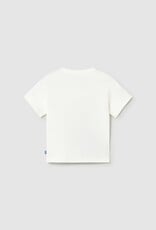 Mayoral Baby Boy Cream S/S Tee w/Hippo