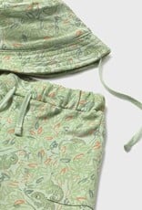 Mayoral Baby Boy S/S Knit Matcha Set w/Bucket Hat
