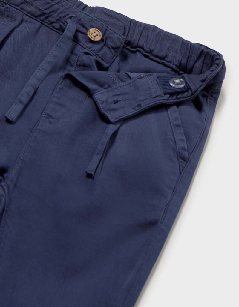 Mayoral Baby Boy Ocean Linen Pants