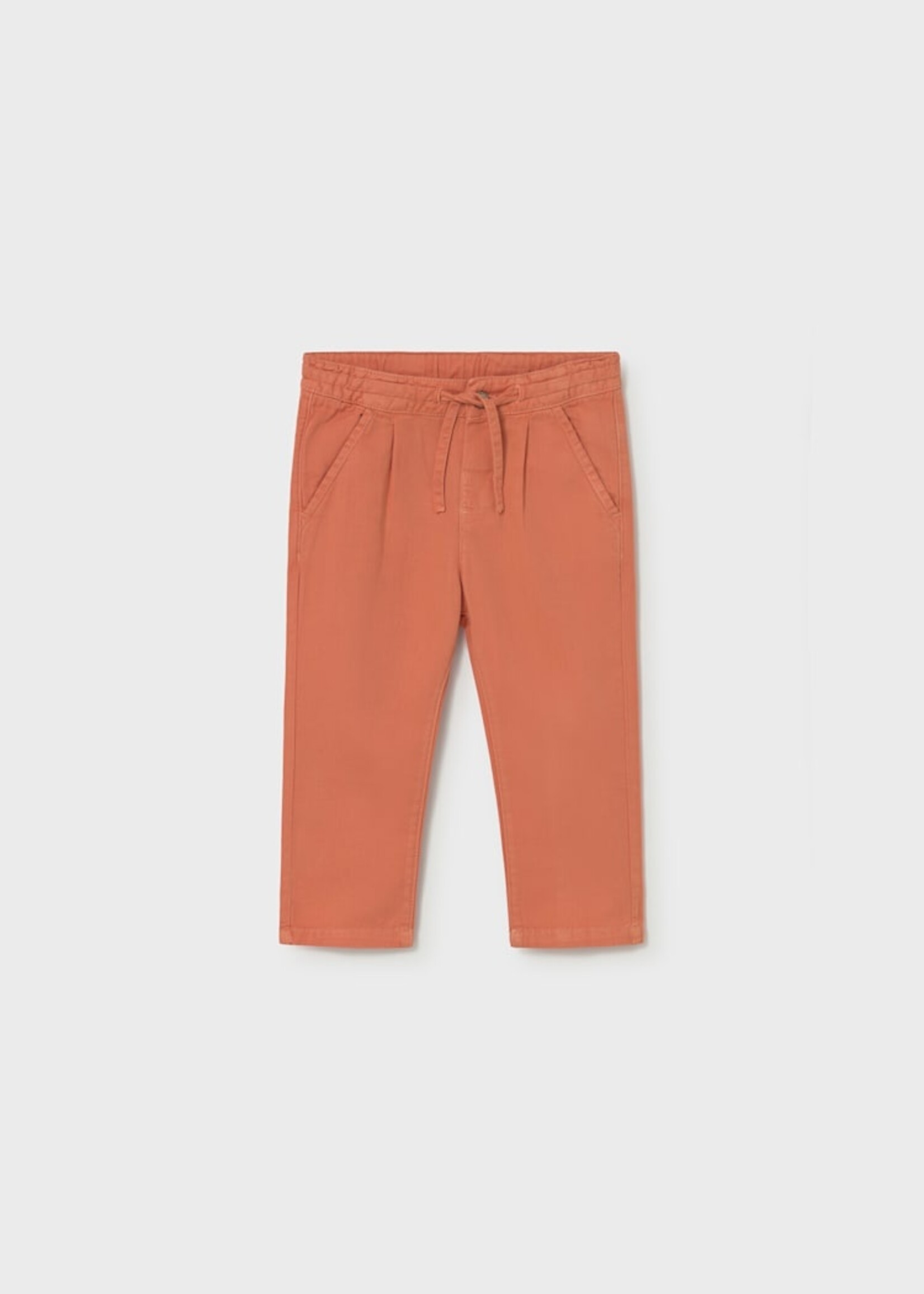 Mayoral Baby Boy Clay Linen Pants