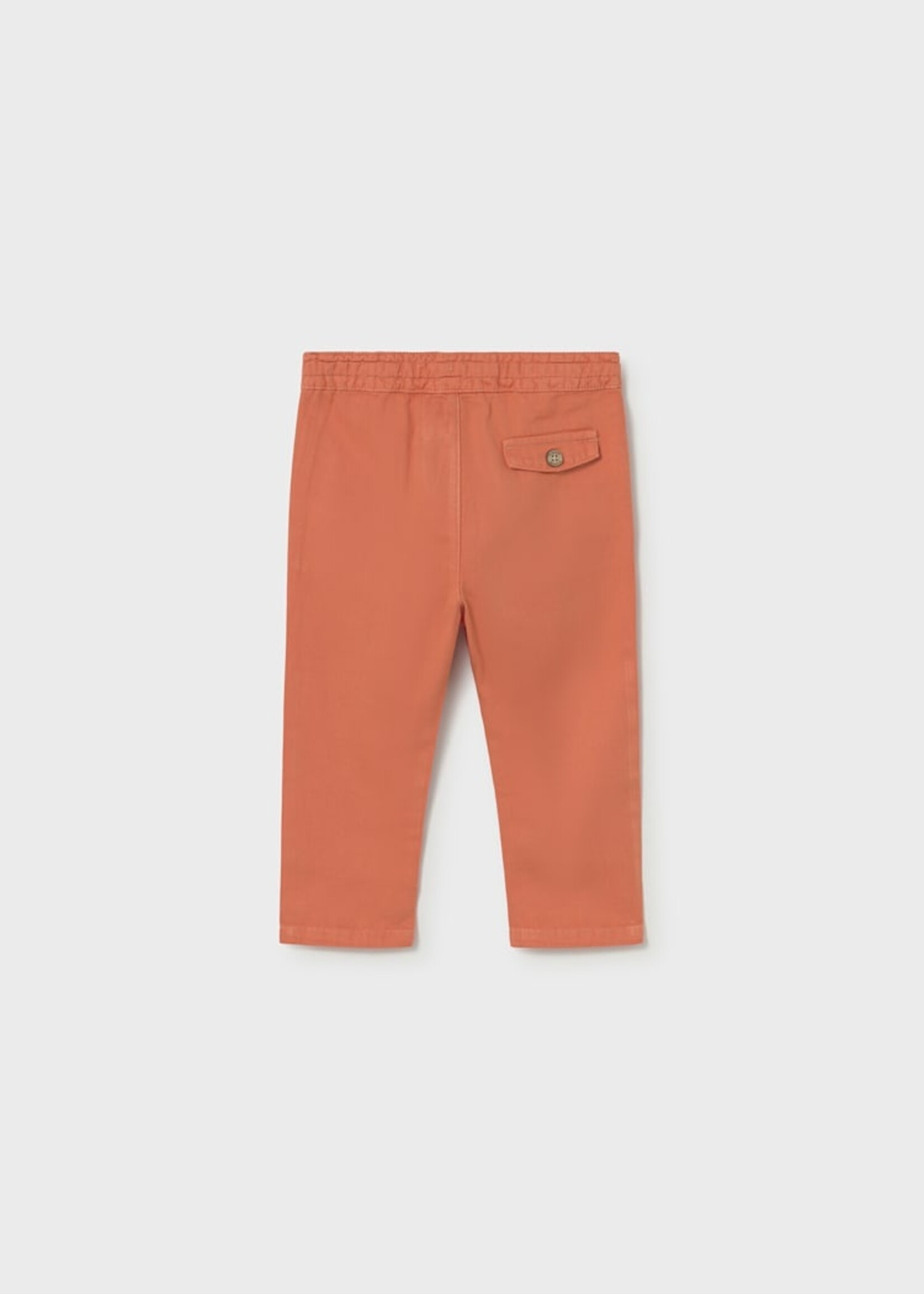 Mayoral Baby Boy Clay Linen Pants