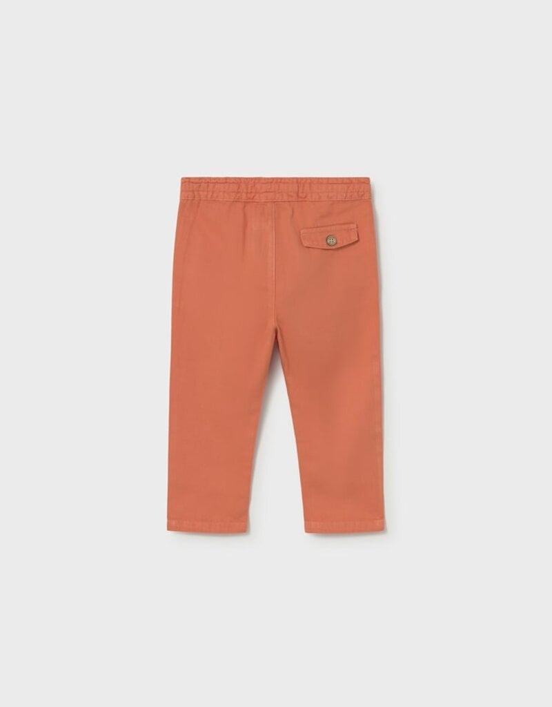 Mayoral Baby Boy Clay Linen Pants