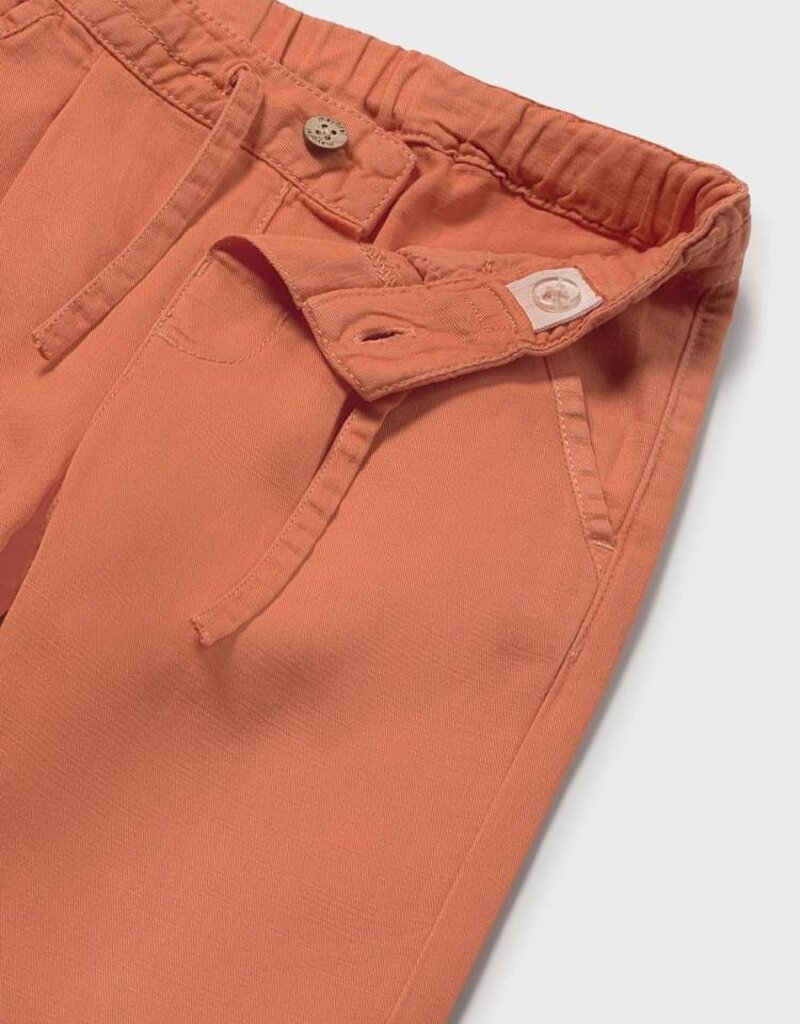 Mayoral Baby Boy Clay Linen Pants