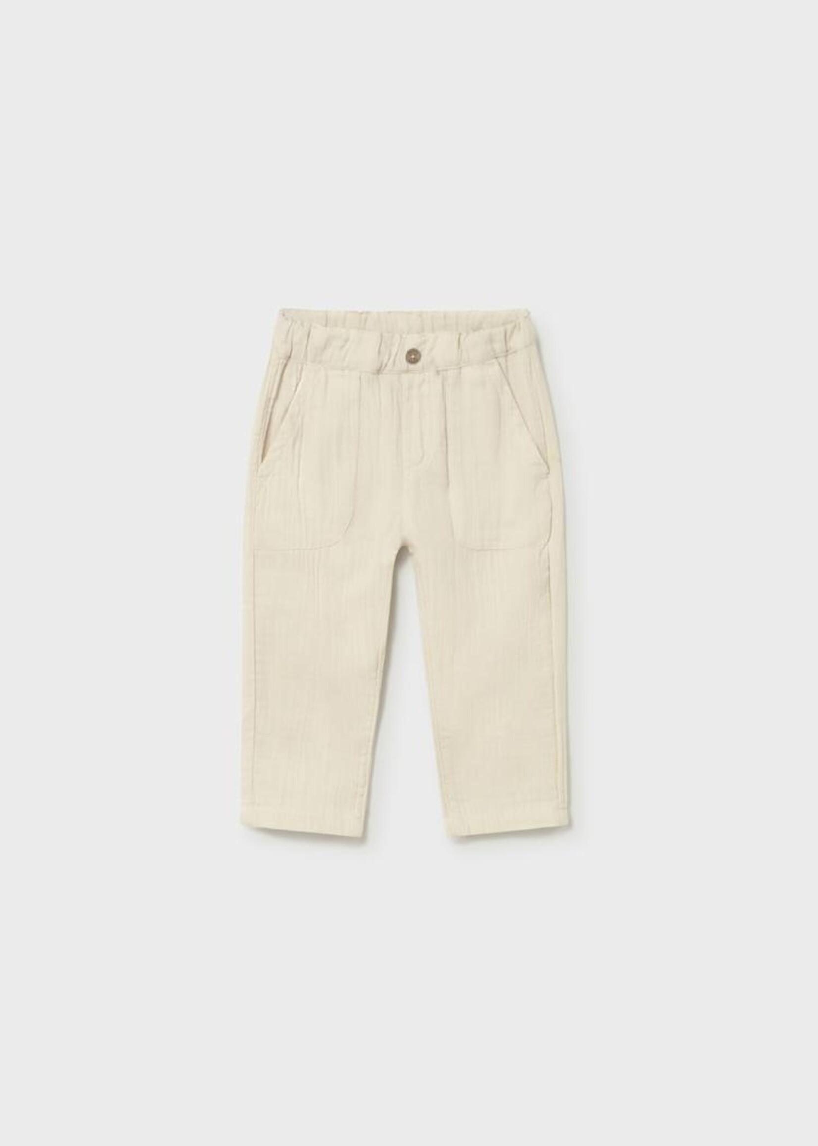 Mayoral Baby Boy Hemp Cotton Pants