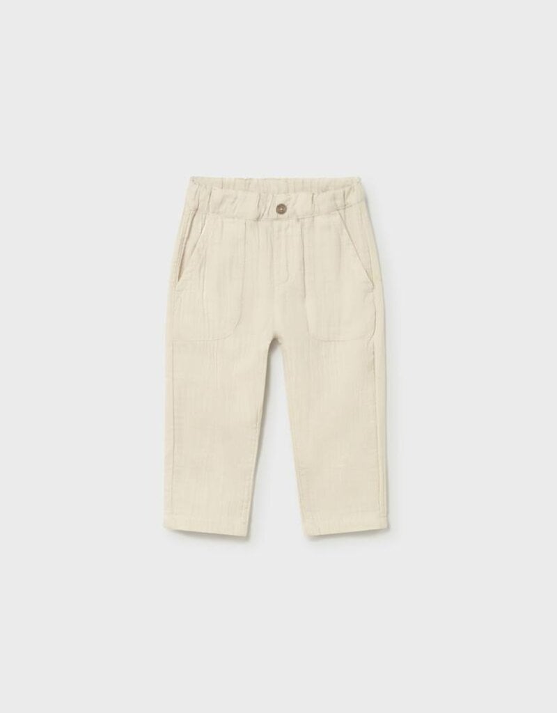Mayoral Baby Boy Hemp Cotton Pants