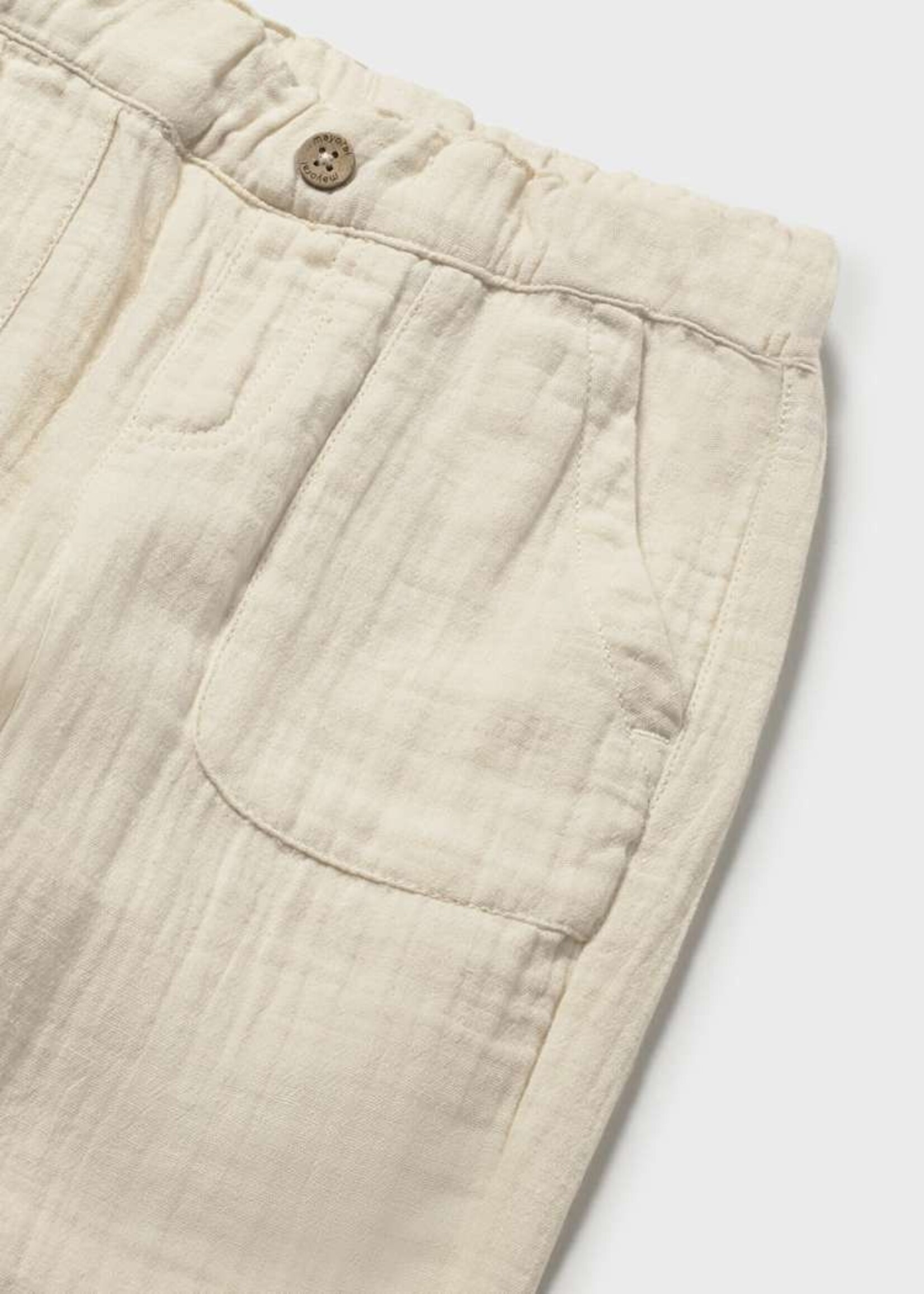 Mayoral Baby Boy Hemp Cotton Pants